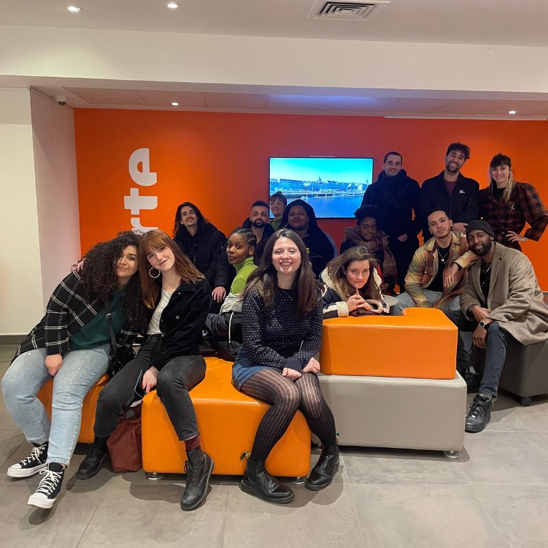 Siège ARTE avec Ava Jodar-Payet