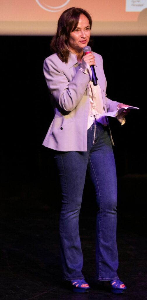 Sophie mougin au micro - Pitchday saison 2